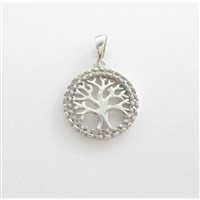 Charm Damiata Gioielli Femme in Or blanc 722/7/102/2-D199 - 722/7/102/2-D199